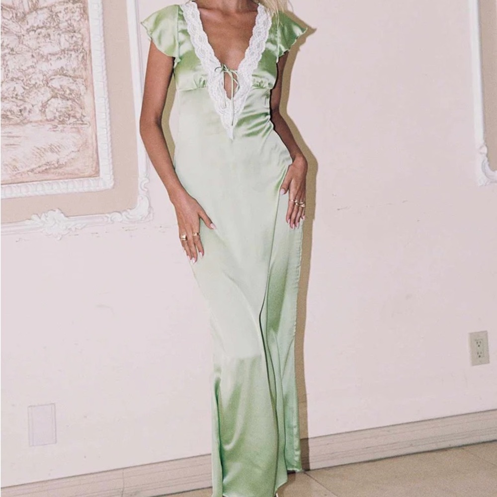 Princess Polly Armas Lace Maxi Dress